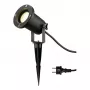 SLV Nautilus Spike Garden Spotlight 227410 GU10 IP65 with Earth Spike and 1.5m Cable Black