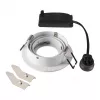 SLV NEW TRIA 75 Recessed Spotlight Round GU10 Max 10W White 75mm