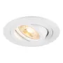 SLV NEW TRIA 75 Recessed Spotlight Round GU10 Max 10W White 75mm