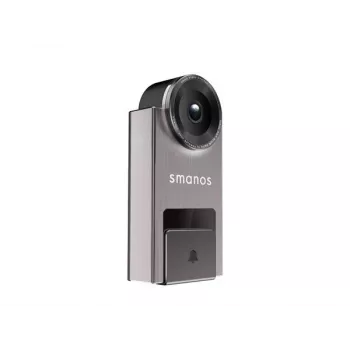 Smanos Smart Video Doorbell DB-20 - 720p HD Wi-Fi Doorbell with Two-Way Audio, Night Vision, IP65