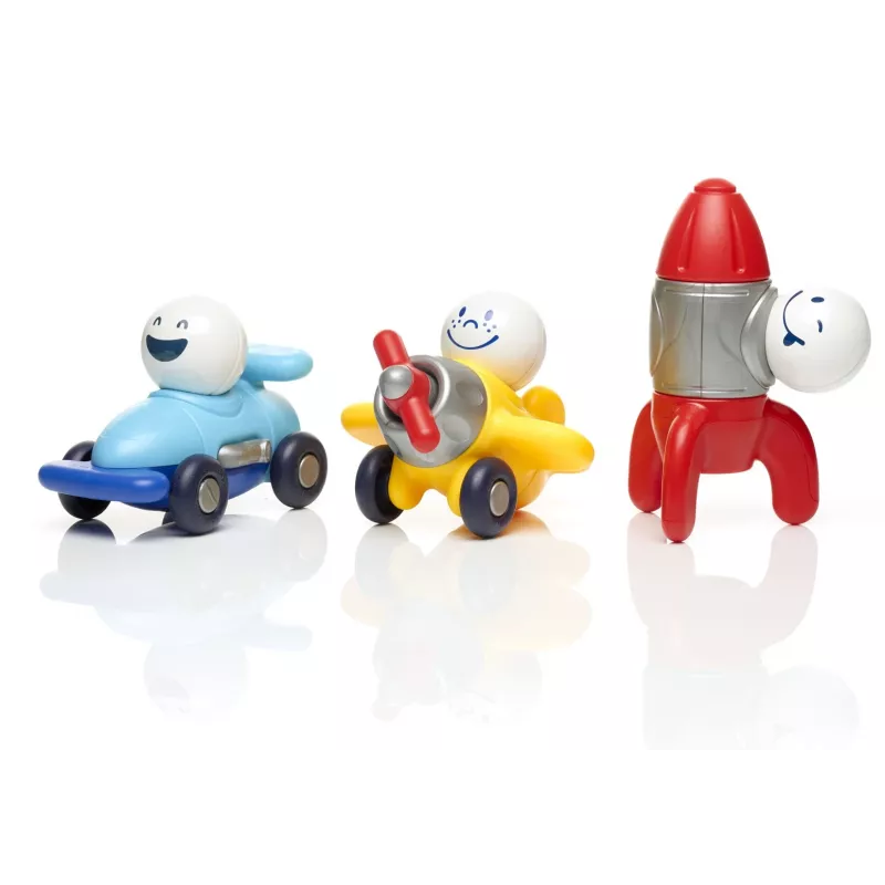 SmartMax My First Explorers 15-Piece Magnetic Construction Set for Toddlers Ages 1-5