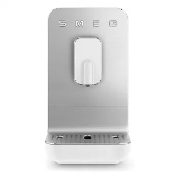 SMEG BCC11WHMEU Fully Automatic Coffee Machine with Steam Wand, 19 Bar, 1.4L, White