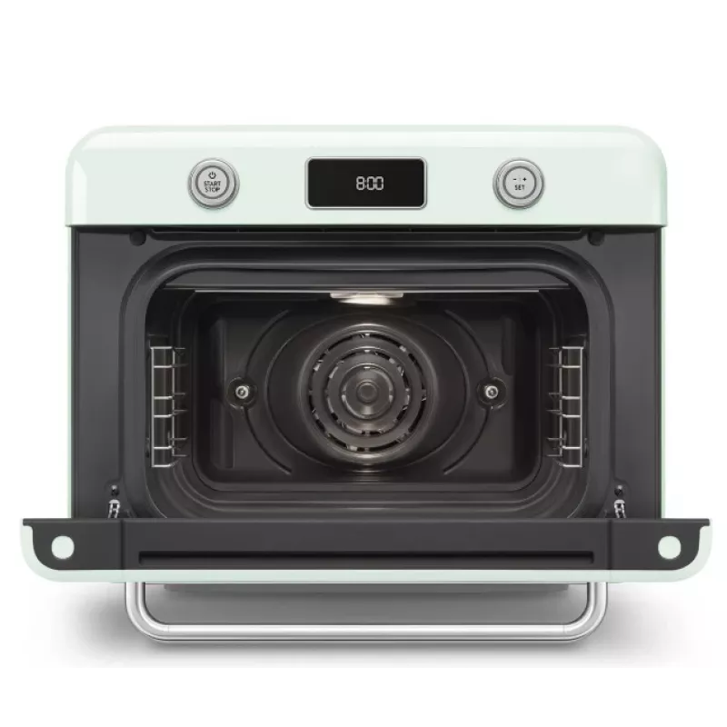 Smeg COF01PGEU Mini Oven Vintage, Pastel Green