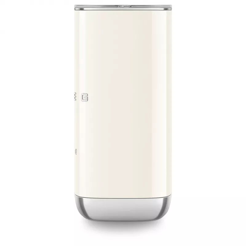 Smeg MFF02CREU Automatic Milk Frother & Warmer Cream 500 W 6 Programmes Induction Heating Stainless Steel Jug