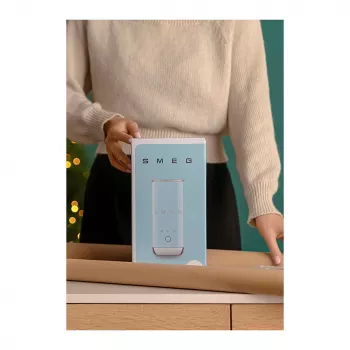 Smeg MFF02PGEU Automatic Milk Frother & Warmer, Pastel Green, 500W
