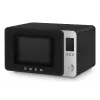 Smeg MOC02BLMEU Combination Microwave Oven, 9 Functions, 2100W, Matte Black