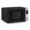 Smeg MOC02BLMEU Combination Microwave Oven, 9 Functions, 2100W, Matte Black