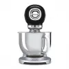 Smeg SMF04BLEU 50's Style Stand Mixer, 800 W, 4.8 L, Black