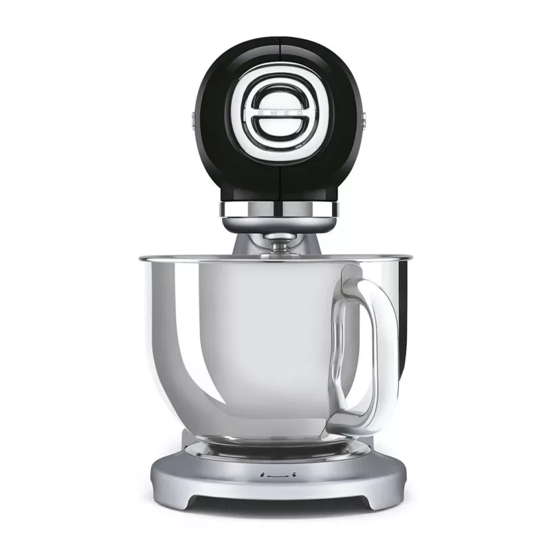 Smeg SMF04BLEU 50's Style Stand Mixer, 800 W, 4.8 L, Black