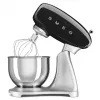 Smeg SMF04BLEU 50's Style Stand Mixer, 800 W, 4.8 L, Black