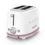 Smeg Toaster TSF01IDFEU, 2 Slices, White, Ines de la Fressange