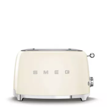 Smeg Toaster TSF01MLMEU, 2 Slices, Beige, Ines de la Fressange Paris Edition