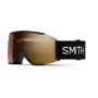 Smith Squad Mag Ski Goggles - Black with ChromaPop Pro Gold Mirror and Storm Rose Flash Lenses
