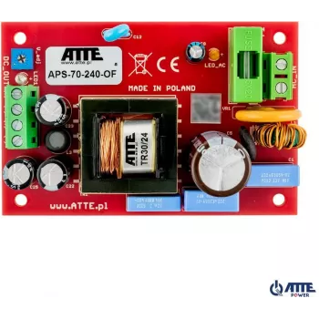 SMPS 24V 3A 72W Power Supply ATTE APS-70-240-OF