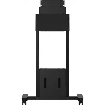 SMS Func Mobile Motorized Flipster 2 Cart - Black - Up to 65 inch Display - for Microsoft Surface Hub 2S 50 inch, Samsung Flip WM55H, Flip 2 WM55R, WM65R, WM85R