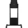 SMS Func Mobile Motorized Flipster 2 Cart - Black - Up to 65 inch Display - for Microsoft Surface Hub 2S 50 inch, Samsung Flip WM55H, Flip 2 WM55R, WM65R, WM85R