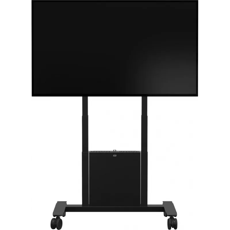 SMS Func Mobile Motorized Flipster 2 Cart - Black - Up to 65 inch Display - for Microsoft Surface Hub 2S 50 inch, Samsung Flip WM55H, Flip 2 WM55R, WM65R, WM85R