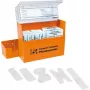 Söhngen Aluderm Plaster Dispenser, Wall-Mountable, 60 Elastic Strips, Orange 1009910