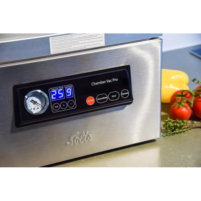 Solis Chamber Vac Pro Stainless Steel Chamber Vacuum Sealer 950 mbar 250 W