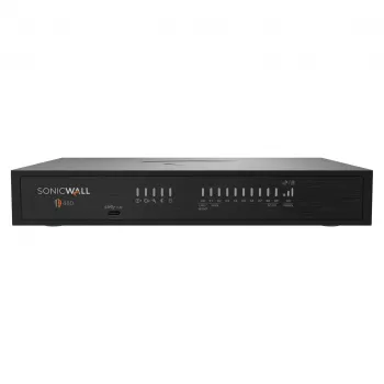 SonicWall TZ480 Gen 8 Desktop Security Appliance - 6 Gbps Firewall, 8x1GbE, 2x2.5GbE, 2x5GbE SFP+