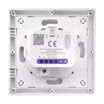 SONOFF MINI-RBS-E Matter Smart Wall Switch for Roller Shutters, Wi-Fi 2.4GHz, AC 100-240V, 3A