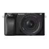 Sony Alpha 6100A ILCE6100AKB.CEC Mirrorless Camera with E PZ 16–50mm OSS II Lens, Black