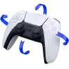 Sony CFI-ZCT1W/W DualSense Wireless Controller – White – Haptic Feedback & Adaptive Triggers for PS5, PC, Mobile