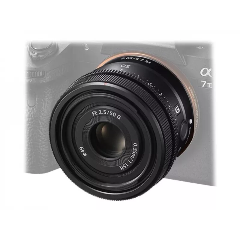 Sony FE 50mm f/2.5 G Prime Lens for E-mount (SEL50F25GB.SYX)