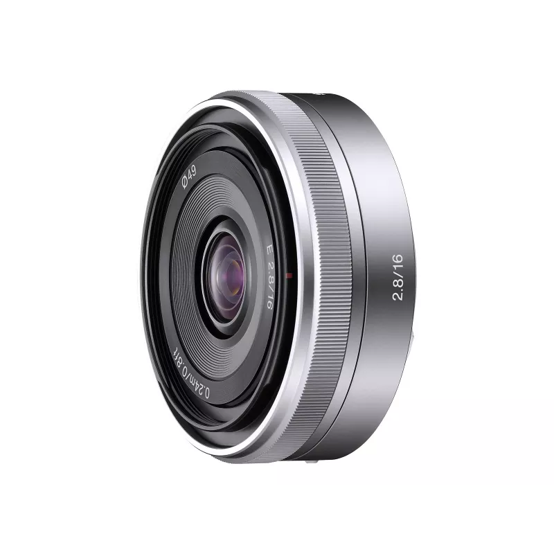 Sony SEL16F28S.SYX E-Mount 16mm f/2.8 Wide-Angle Prime Lens (APS-C, Black)