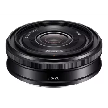 Sony SEL20F28B.SYX E-Mount 20mm f/2.8 Prime Lens (Black)