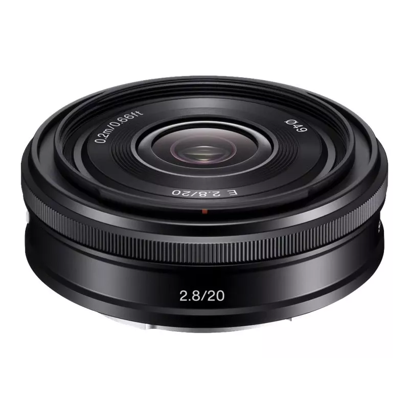 Sony SEL20F28B.SYX E-Mount 20mm f/2.8 Prime Lens (Black)