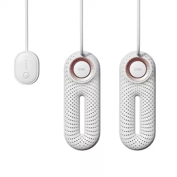 Sothing Zero Shoes Pro Electric Shoe Dryer with PTC Heating, 60°C Constant Temperature, 3/6/9H Timer, Overheat Protection, 20W, 220-240V, White