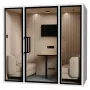 SOUNDBOX INC ARTPod+ ML 4-Person Acoustic Pod, White