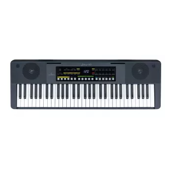 Soundsation JUKEY 610 - 61-Key Portable Keyboard with 300 Voices, 300 Rhythms, USB-MIDI, LCD Display, and Included Power Adapter