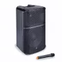 Soundsation Provibe 10AIR Active 10 inch 2-Way PA Speaker with Bluetooth and USB MP3 Player, 300W RMS, Black