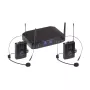 Soundsation WF-U216PP Dual-Channel UHF Wireless Microphone System 520-550 MHz