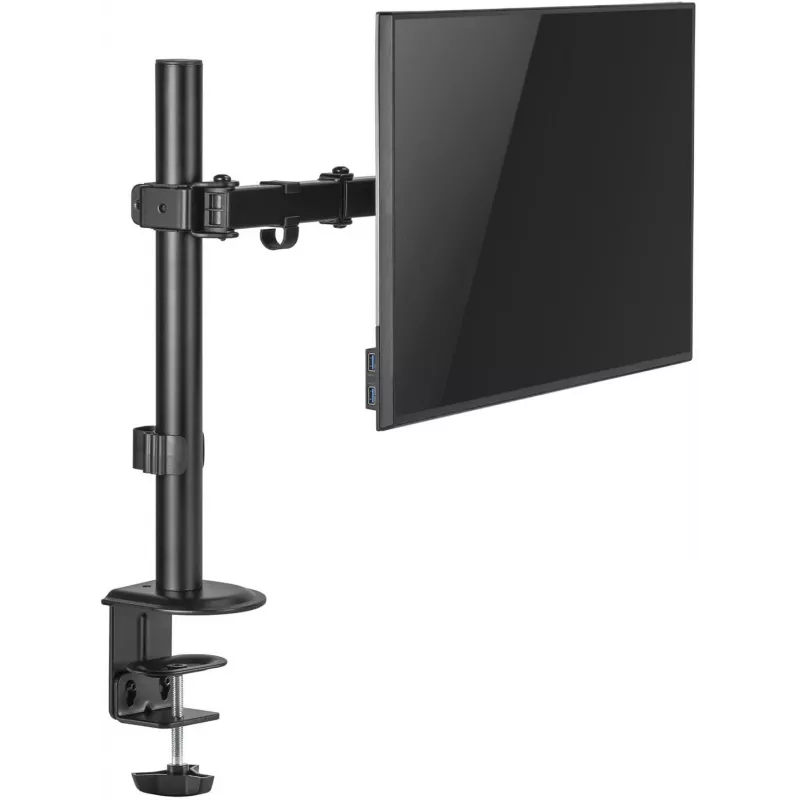 Spacetronik SPA-112 Desk Mount Arm for 1 Monitor 17-32 inch Black