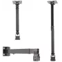 Spacetronik SPA-P01B Universal 2-in-1 Ceiling/Wall Projector Mount, 15 kg Load, Steel, Black