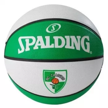SPALDING EuroLeague Žalgiris Kaunas Official Replica Basketball Size 7 Orange/Cream