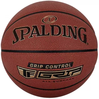 Spalding Grip Control Basketball Size 7 Brown Composite Leather Indoor/Outdoor