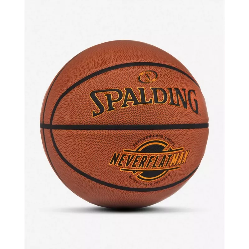 Spalding Neverflat Max Indoor & Outdoor Basketball Brown Size 7