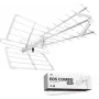 SPARKLE DVB-T2 Spacetronik EOS PRO Combo UHF+VHF LTE 5G Directional Antenna (White)