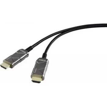 SpeaKa Professional HDMI Cable 10 m Ultra HD 4K with Ethernet Black [1x HDMI Male - 1x HDMI Male] SP-8821984