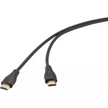 SpeaKa Professional HDMI Cable 2.0 4K UHD 2m Black Gold-Plated Connectors SP-13660972