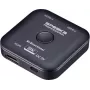 SpeaKa Professional SP-11990132 Bidirectional 2-Port HDMI Switch 8K 60Hz HDMI 2.1 48Gbps