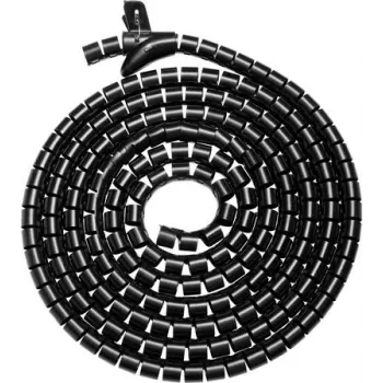 SpeaKa Professional SP-13402976 Cable Bundling Hose Polyurethane Black 10 mm x 1 m