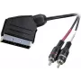 SpeaKa Professional SP-7870676 Audio Cable 2 m SCART to 2 x RCA Black