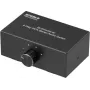 SpeaKa Professional SP-AS-500 4-Port Cinch Audio Switch Bidirectional Metal Housing