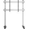 SpeaKa Professional SP-DS-200 TV Roller Cart for 70-120 Inch Displays with Anti-Theft Protection, 150 kg