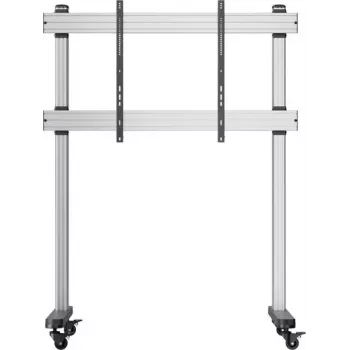 SpeaKa Professional SP-DS-200 TV Roller Cart for 70-120 Inch Displays with Anti-Theft Protection, 150 kg